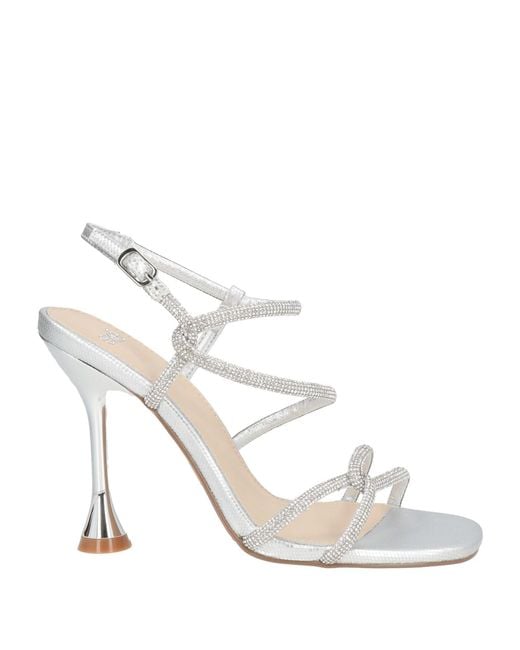 Exe' White Sandale
