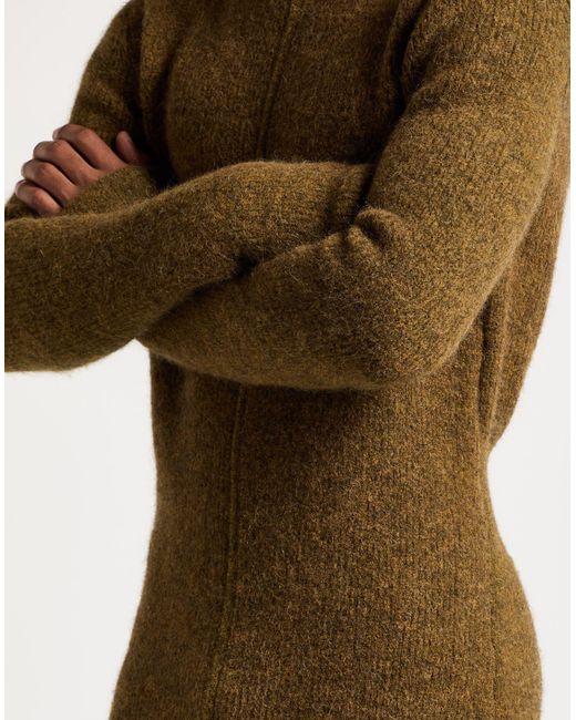 Rick Owens Green Mustard Playsuit Virgin Wool for men