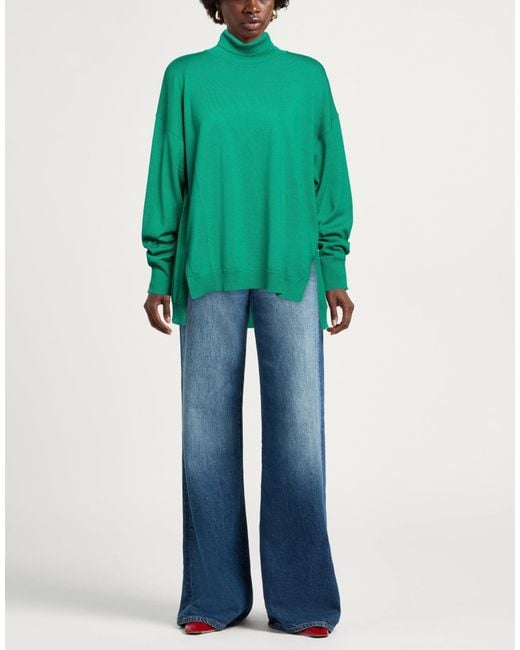 MEIMEIJ Green Turtleneck