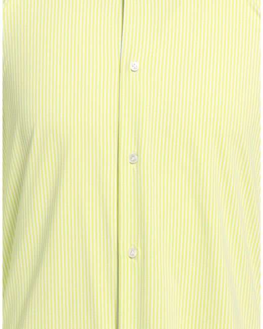 Brian Dales Yellow Shirt Polyamide, Elastane for men