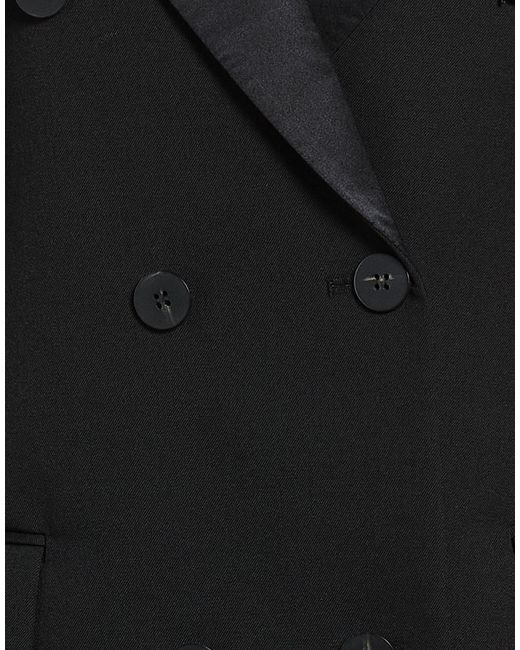 MCM Black Blazer Wool