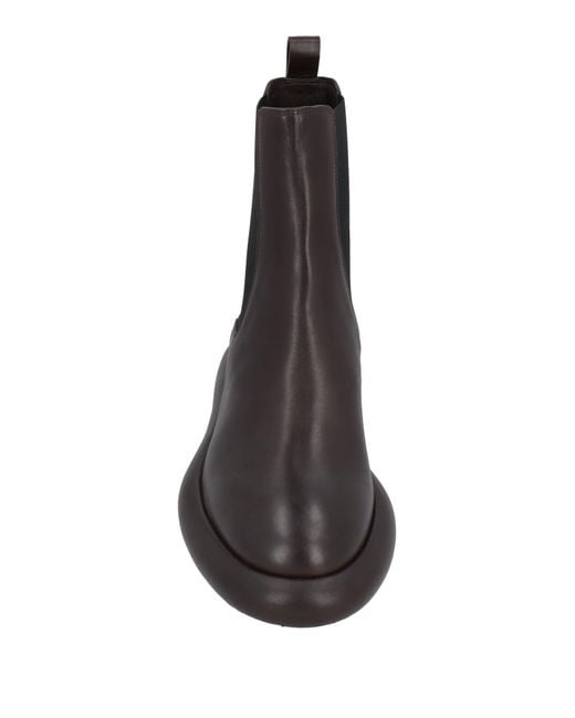 Jil Sander Black Ankle Boots for men