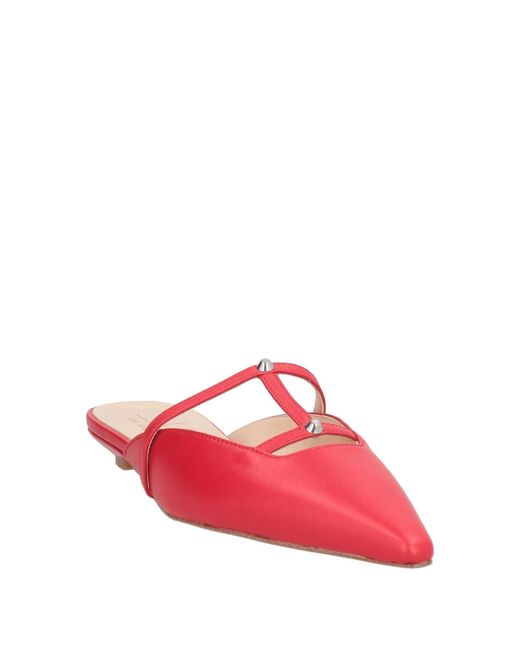 J.A.P. JOSE ANTONIO PEREIRA Pink Mules & Clogs