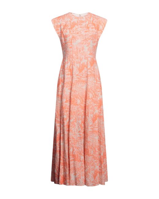 Philosophy Di Lorenzo Serafini Pink Maxi Dress