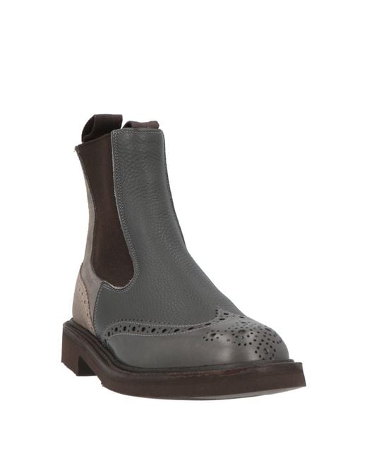 Tricker's Brown Ankle Boots Leather