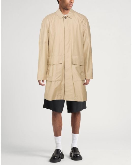 SELECTED Natural Overcoat & Trench Coat for men