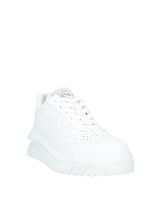 Versace White Odissea Sneakers for men