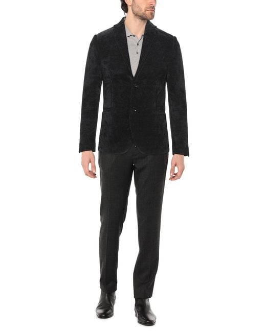 Daniele Alessandrini Black Blazer for men