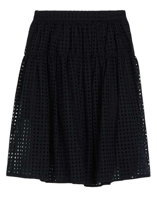 Bohelle Black Midi Skirt Cotton