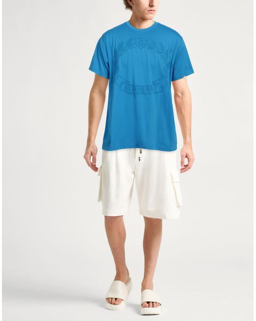 Burberry Blue T-shirt for men