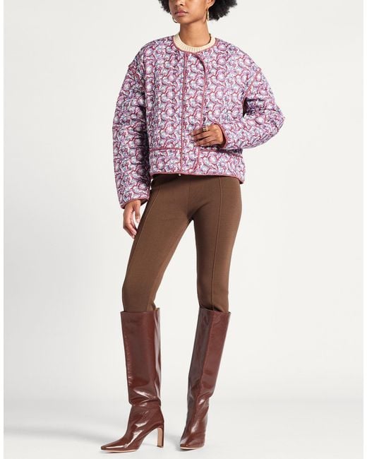 Isabel Marant Red Puffer Cotton