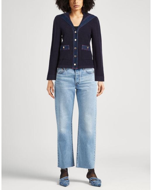 Sandro Blue Cardigans