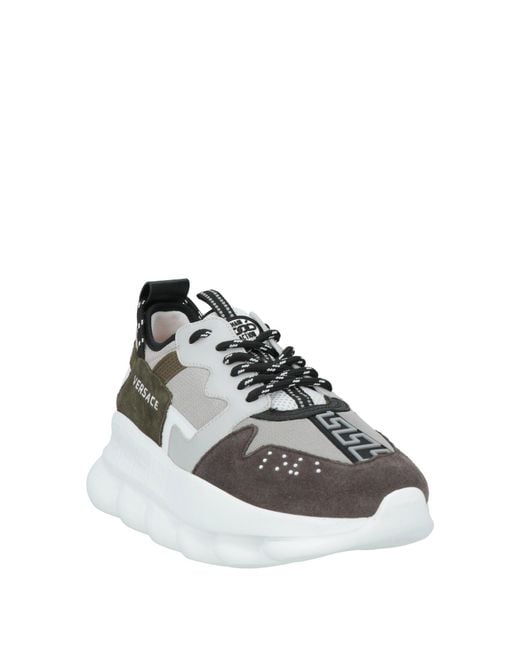 Versace Gray Trainers for men