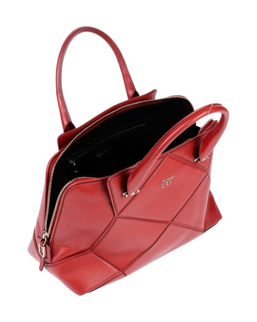 Roger Vivier Red Handbag Soft Leather