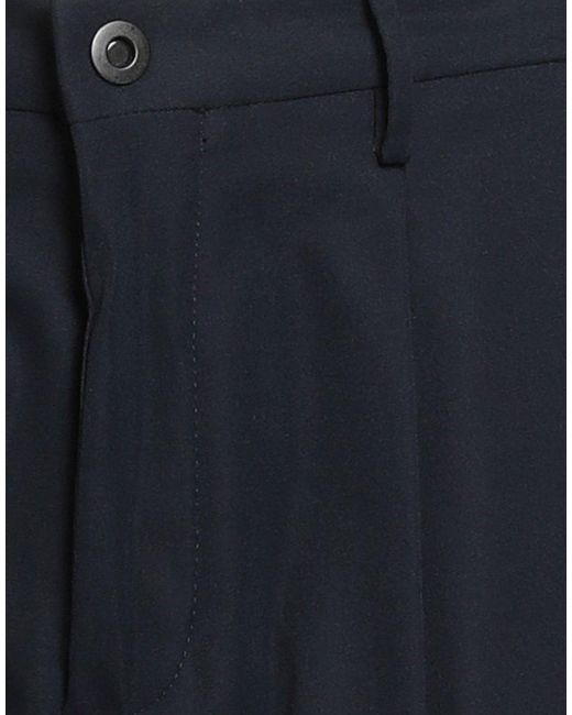 Incotex Blue Pants Polyester for men