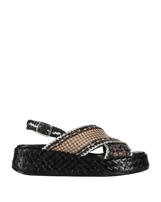 Pons Quintana Black Sandals