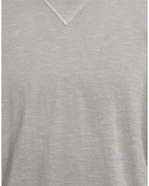 Fred Mello Gray Sweater Cotton for men
