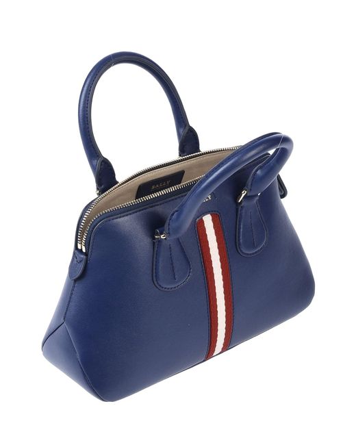 Bally Leather Handbag in Dark Blue (Blue) Save 37 Lyst