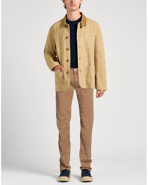 Jacob Cohen Natural Pants Cotton, Elastane for men