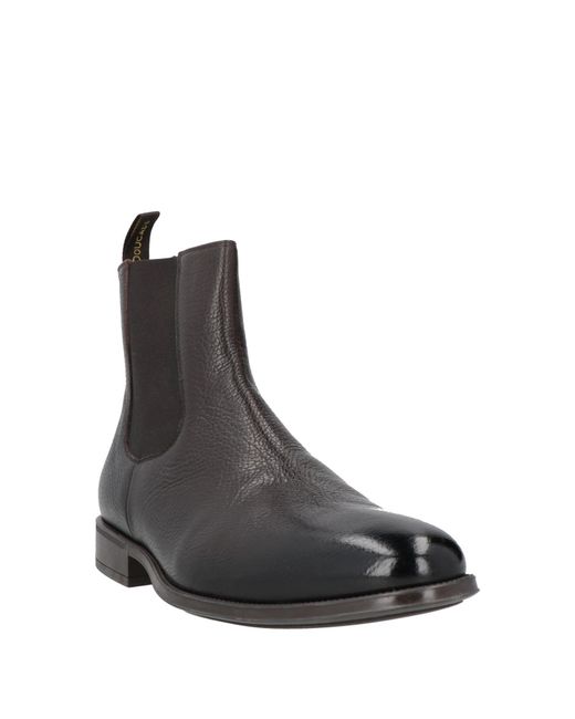 Doucal's Black Ankle Boots for men
