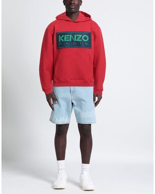 KENZO Red Sweatshirt for men