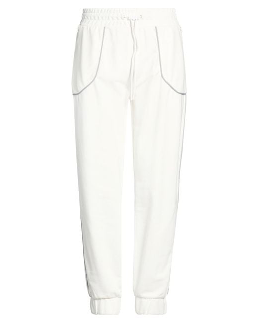Guess White Pants for men