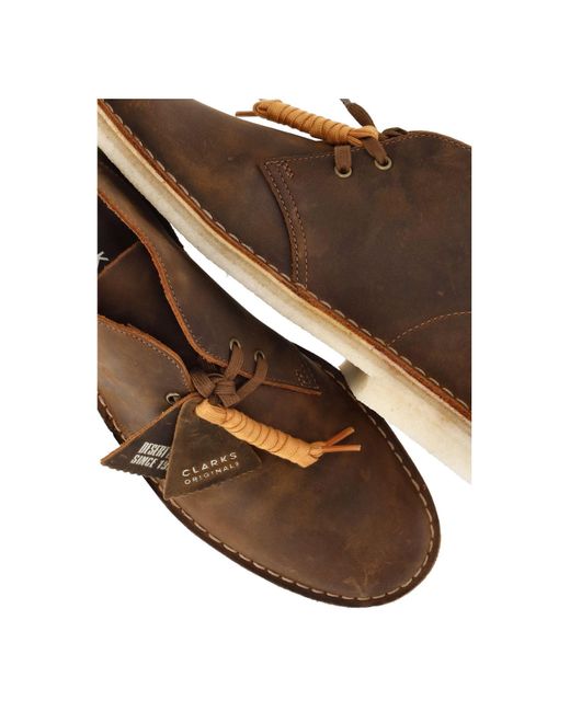 Chaussures à lacets Clarks pour homme en coloris Brown