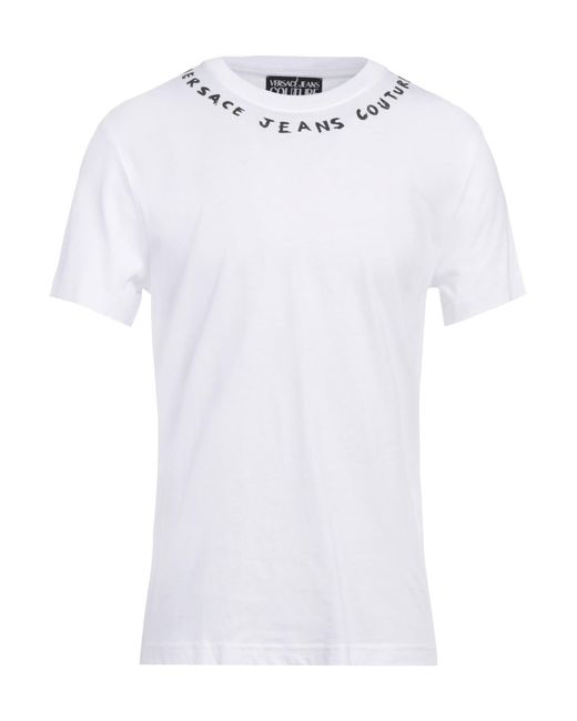 Versace White T-Shirt Cotton for men