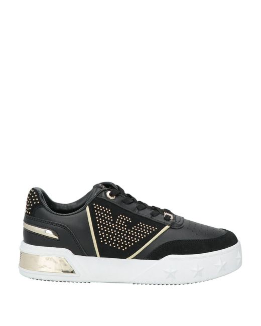 EA7 Black Trainers