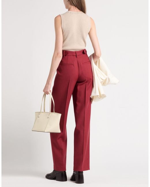 Brunello Cucinelli Red Pants