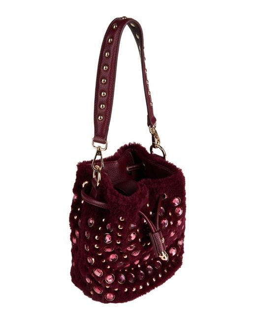 La Carrie Red Handbag