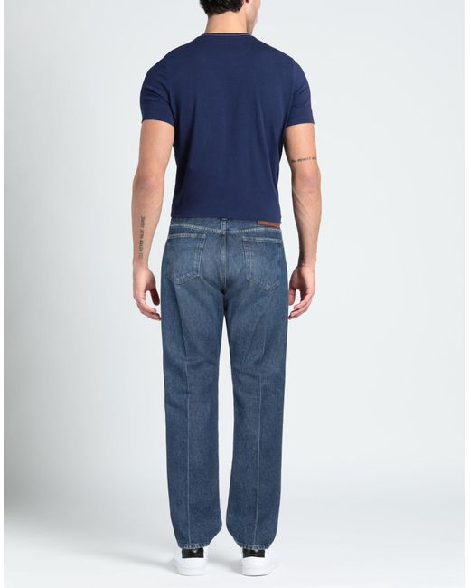 Pantalon en jean Versace pour homme en coloris Blue