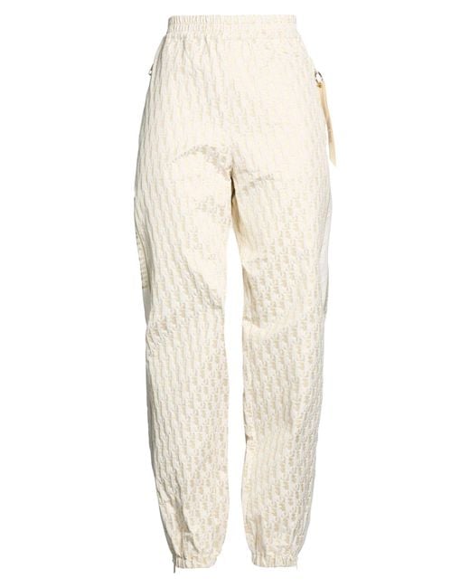 Dior Natural Pants Polyester, Polyamide
