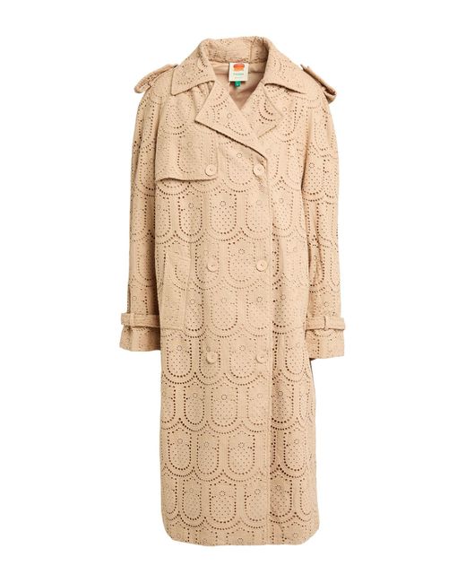 Farm Rio Natural Overcoats & Trench Coats