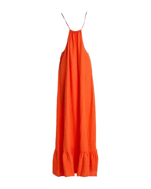 Replay Red Maxi-Kleid