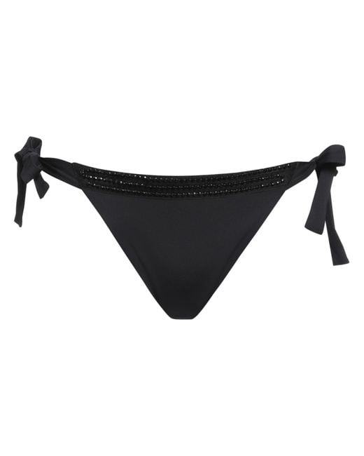 La Perla Black Bikini Bottoms & Swim Briefs