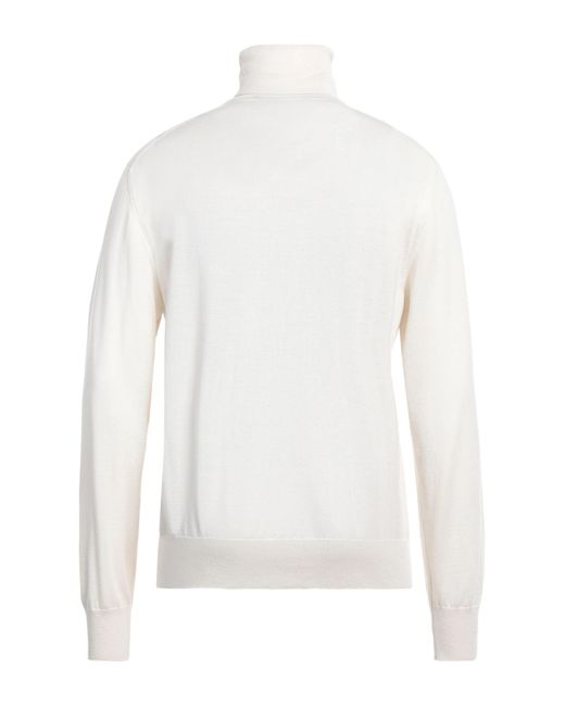 Col roulé Dolce & Gabbana pour homme en coloris White