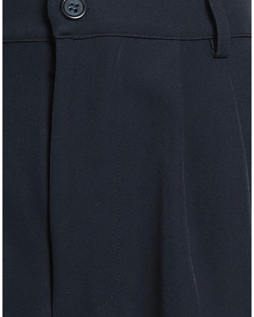 Forte Blue Shorts & Bermuda Shorts Polyester, Elastane
