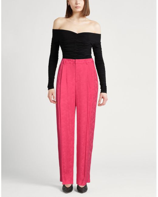 PT Torino Pink Fuchsia Pants Viscose