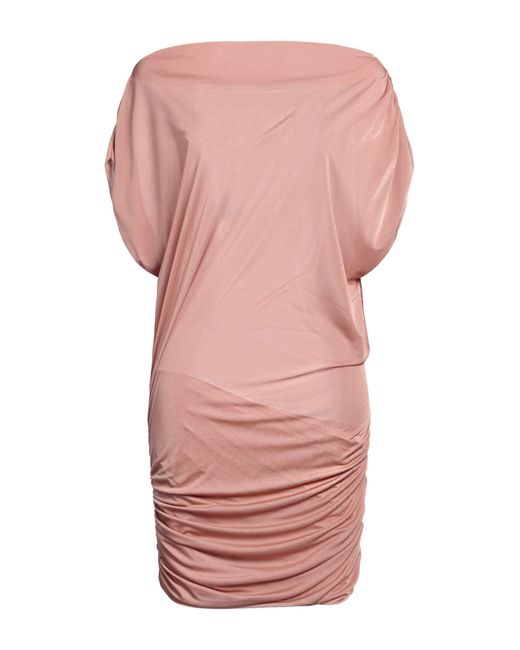 Missoni Pink Light Mini Dress Polyester