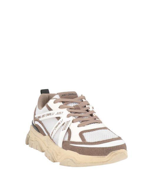 Just Cavalli Natural Trainers for men