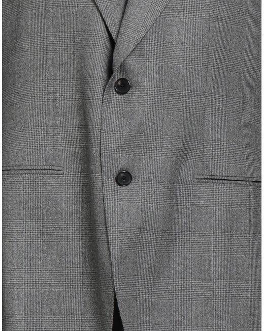 Caruso Gray Blazer Wool for men
