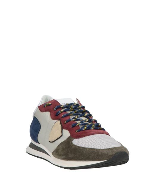 Philippe Model Blue Light Sneakers Leather for men
