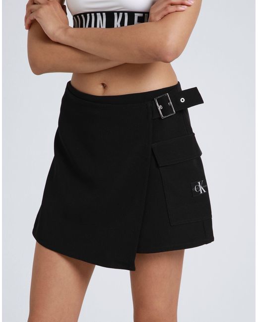 Calvin Klein Black Shorts & Bermuda Shorts