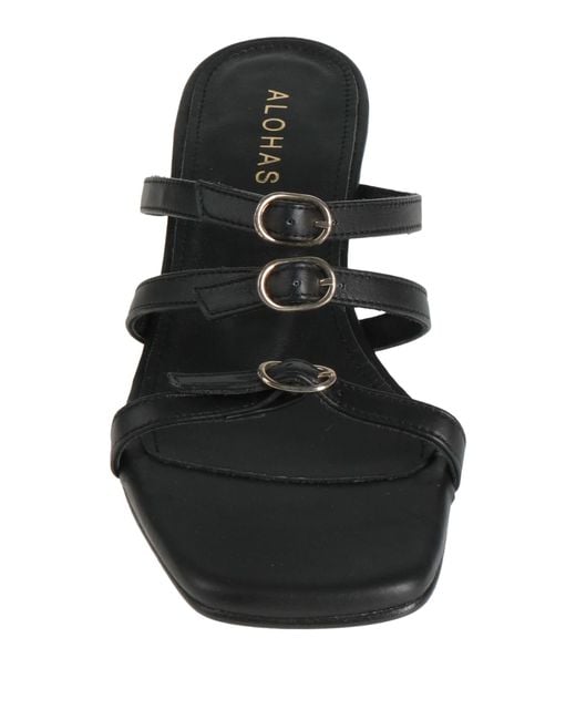 Alohas White Sandals Leather