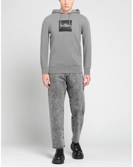 Huf Sweatshirt in Gray für Herren
