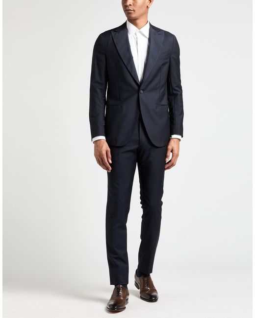De Petrillo Blue Suits for men