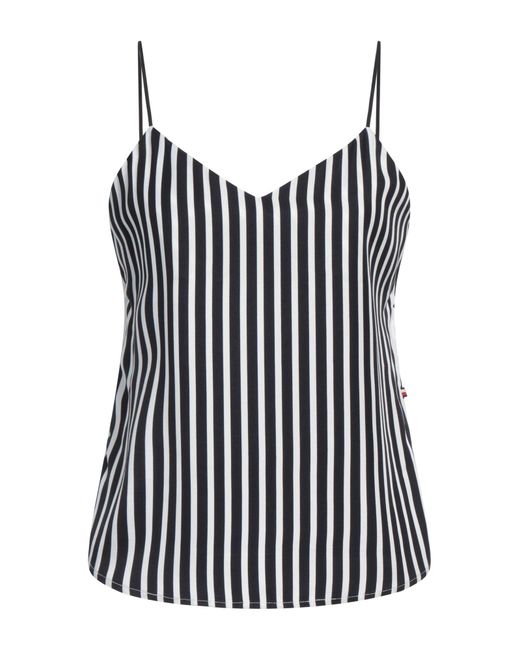 Tommy Hilfiger Black Top Viscose