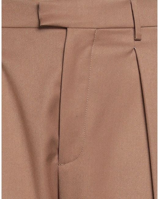 Berwich Brown Pants Polyester, Viscose, Elastane