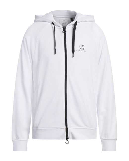 ARMANI EXCHANGE White Sweatshirt for men